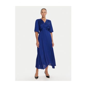 Rochie de cocktail -  albastru inchis - fabricata din materiale de calitate