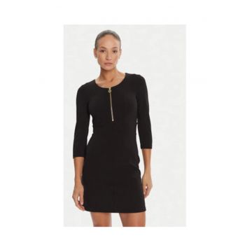 Rochie de cocktail  neagra - 95% poliester - 5% elastan
