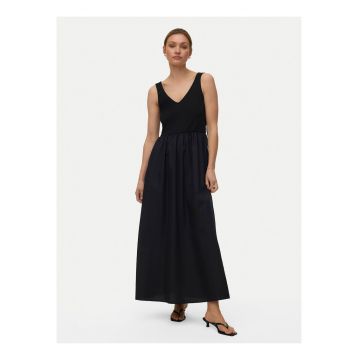 Rochie de vara -  casual - negru - poliester reciclat -