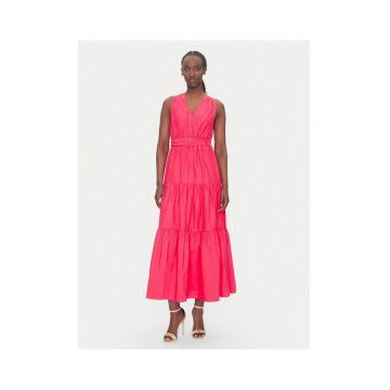 Rochie de vara dama  251-RASKA - Bumbac/Poliester - Roz - Roz