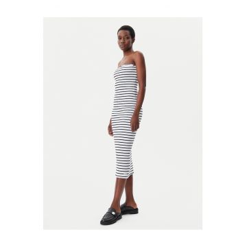 Rochie de vara dama  alb - din material usor