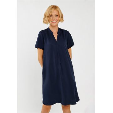 Rochie larga  G-Fanta - albastru marin - Bleumarin