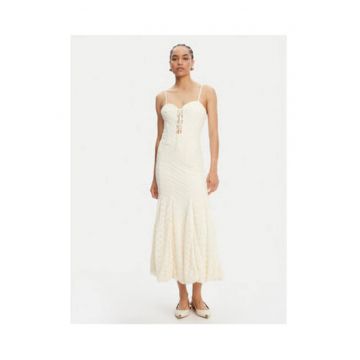 Rochie -  poliamida - bej - S