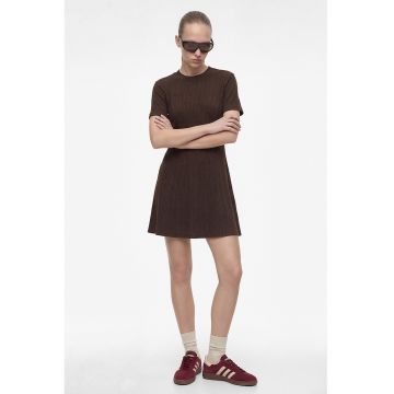 Rochie scurta si evazata - Maro