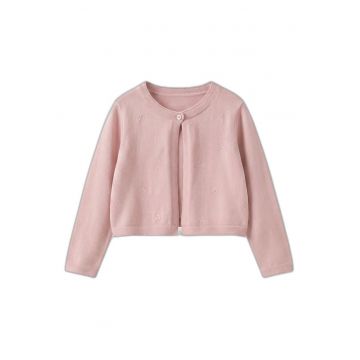 Bolero copii -  Malena - Poliester - Elegant - Lunga - Roz - Roz