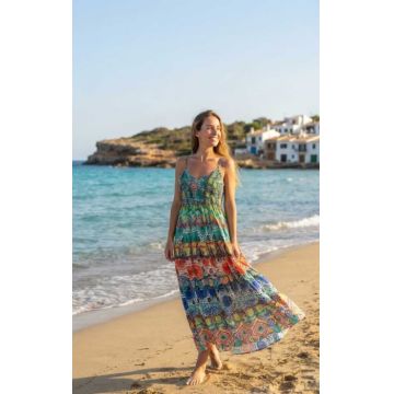 Rochie cu bretele Dama Maxi 3