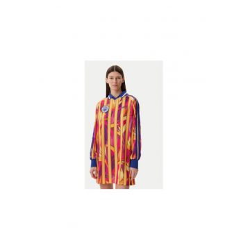 Rochie  cu guler polo si model