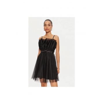 Rochie dama -  304898280 - Poliester - Negru - Negru