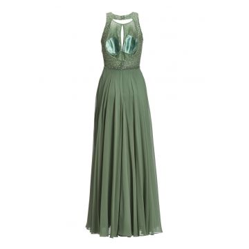 Rochie de seara de  Poliester - Verde