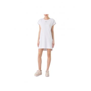 Rochie  EA7 Graphic Series - TJLQZ-3RTA54-1100 23591 - Alb