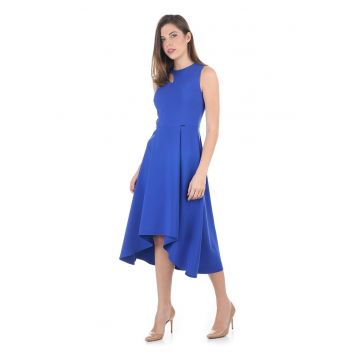 Rochie fara maneci asimetrica