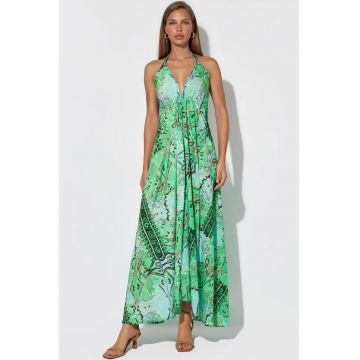 Rochie Maxi  Boema - Verde - Poliester
