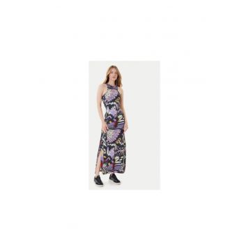 Rochie maxi cu slit lateral