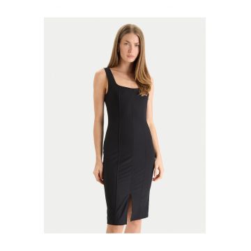 Rochie midi de cocktail -  negru - fabrica usoara