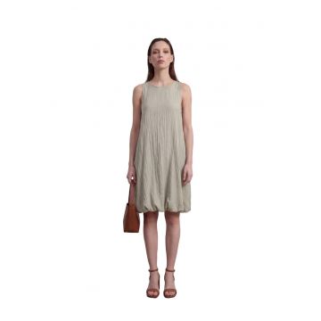 Rochie Mini -  Lejer - Verde Salvie - 100% Lyocell