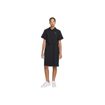 Rochie sport dama  Everything Wovens - mini - impermeabila - nylon - negru