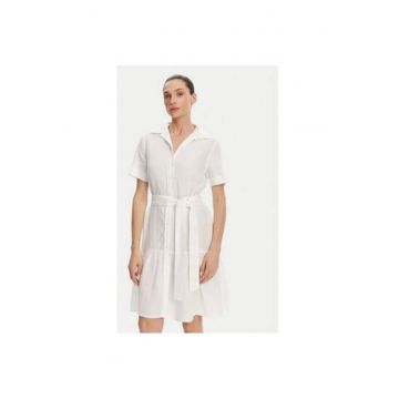 Camasa stil rochie dama  4503434 - In - Alb - Alb