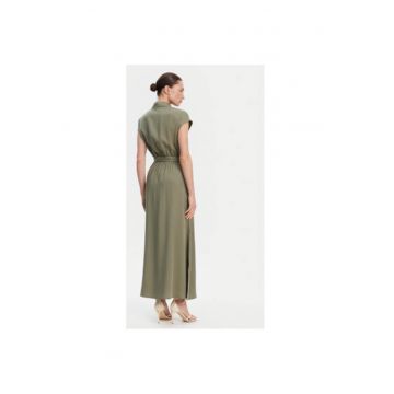 Camasa stil rochie dama  511BD15003 - Lyocell - Kaki - Kaki