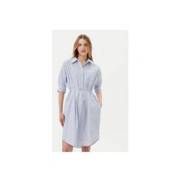 Camasa stil rochie dama Joop Jeans - 10019224 30046173 - Bumbac - Albastru deschis - Albastru deschis