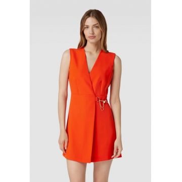 Rochie eleganta dama  WF3147T7982 L INTL Portocaliu
