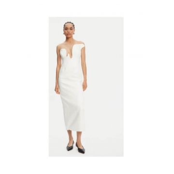 Rochie  Orchid - alb - 65% poliester -