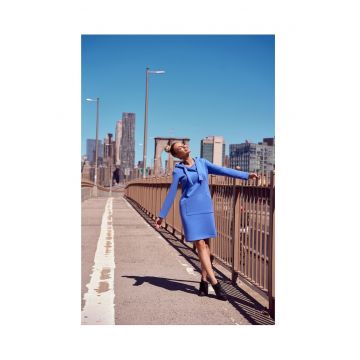 Made of Emotion Rochie pulover de dama Sanio M695 mov deschis lila - Violet