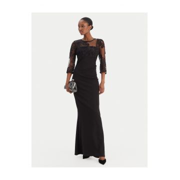Rochie de seara dama  negru - fabricatie de calitate