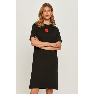 Hugo Rochie culoarea negru, mini, oversize