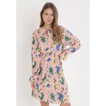 Rochie Roz deschis