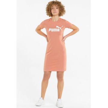 Rochie-tricou cu imprimeu logo Essentials