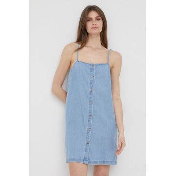 Pepe Jeans rochie jeans Sunny mini, drept