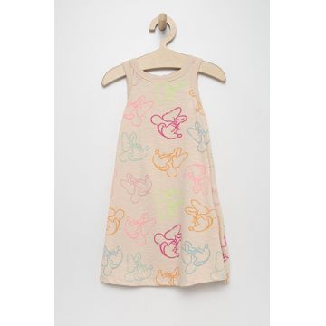 GAP rochie din bumbac pentru copii mini, drept