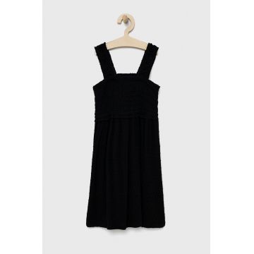 GAP rochie fete culoarea negru, mini, evazati