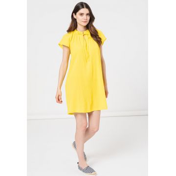 Rochie mini din bumbac