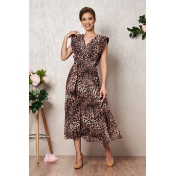 Rochie Carmen Animal Print