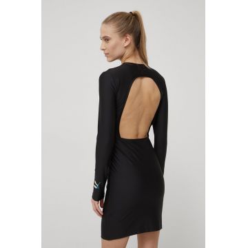 Puma rochie Crystal G. 535069 culoarea negru, mini, mulata