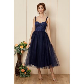 Rochie Unique Bleumarin