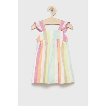 GAP rochie din in pentru copii mini, oversize