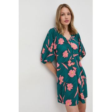 MAX&Co. rochie culoarea verde, mini, evazati