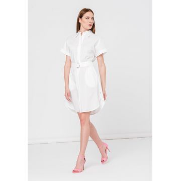 Rochie-camasa cu buzunare laterale Dashile