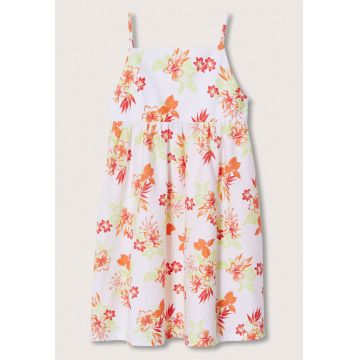 Rochie lejera cu imprimeu floral Tropical