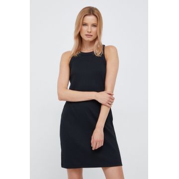 GAP rochie culoarea negru, mini, drept