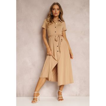 Rochie Bej închis Rochie Bej închis