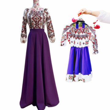 Set rochii stilizate traditional Mama si Fiica 59