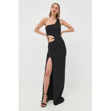 Morgan rochie culoarea negru, maxi, mulata