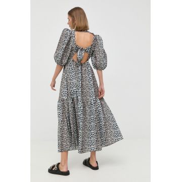 Notes du Nord rochie maxi, evazati