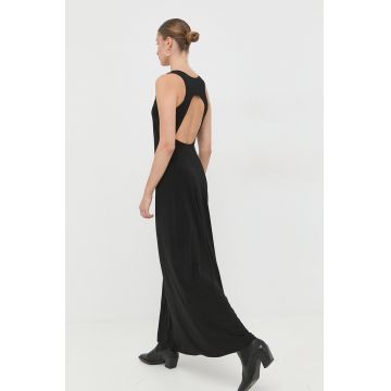 MAX&Co. rochie culoarea negru, maxi, mulata