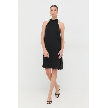 MAX&Co. rochie culoarea negru, mini, evazati