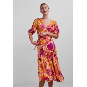 Rochie petrecuta cu imprimeu floral Zoe