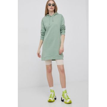 JDY rochie culoarea verde, mini, drept